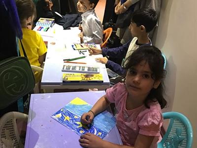 اجرای مسابقه نقاشی نجوم کودکان در مرکز علوم
