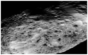 کاسینی تصویر نمای نزدیک نهایی قمر عجیب هایپریون را فرستاد