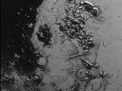 سفینه افقهای تازه ناسا، دومین محدوده کوهی در "قلب" پلوتو را یافت