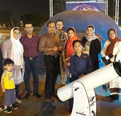 برگزاری کارگاه نجوم کودکان در جشن گنجینه رمضان پارک ارم