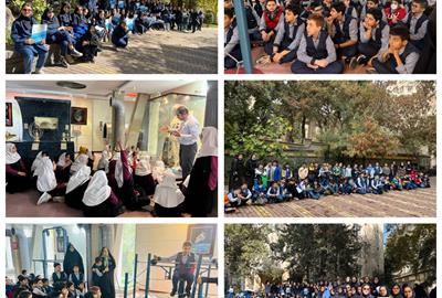 بازدید بیش از یک هزار دانش آموز از مرکز علوم و ستاره شناسی تهران 