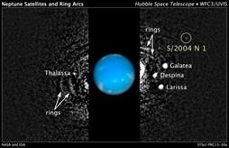 تلسکوپ هابل یک ماه جدید اطراف سیاره نپتون کشف نمود