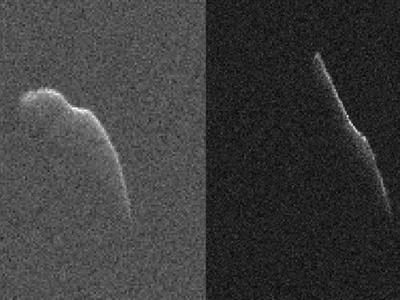 تصویرهای رادار از سیارک شب کریسمس: نخستین هدیه به ستاره شناسها