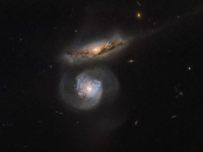 کهکشان مگا میزر توسط تلسکوپ هابل رصد شد