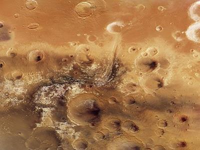 چاله های مریخ نواحی بالقوه برای حیات