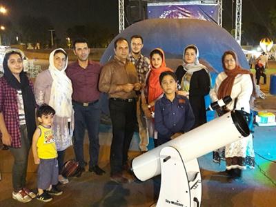 برگزاری کارگاه نجوم کودکان در جشن گنجینه رمضان پارک ارم