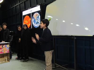 دعوت از کودکان بهزیستی شهید قدوسی برای آموزش رایگان نجوم