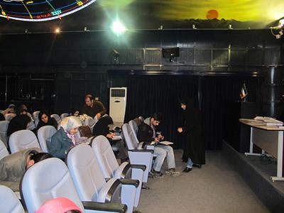 آزمون هفتمین دوره مسابقه سراسری نجوم در مرکزعلوم و ستاره شناسی تهران برگزار گردید