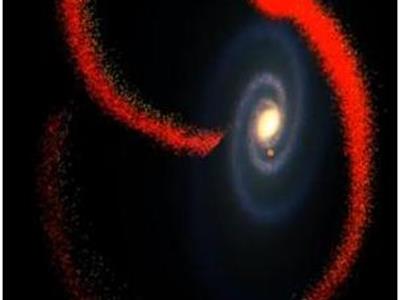غول با چهار دنباله: کهکشان راه شیری، کهکشان همسایه کوتوله اش را می بلعد