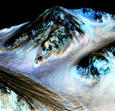 ناسا مدارکی که نشان می دهد آب مایع در سیاره بهرام جاریست را تصدیق نمود