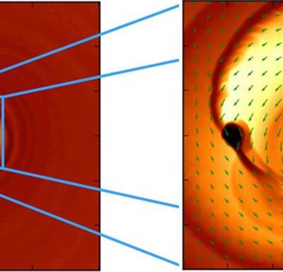 سیگنال نوری قوی ناشی از برخورد سیاهچاله ها توضیح داده شد