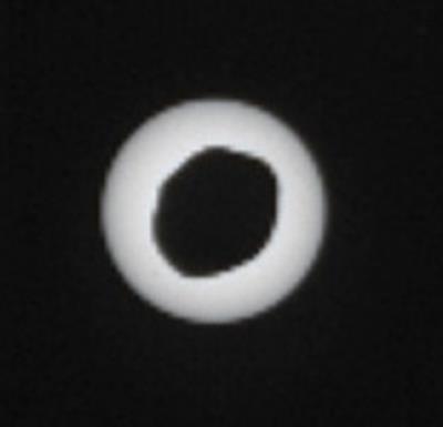کاوشگر بهرام ناسا خورشید گرفتگی توسط فوبوس بر روی بهرام را رصد نمود
