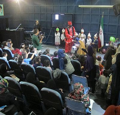 برپایی جشن عید نوروز برای دانش آموزان در مرکز علوم و ستاره شناسی تهران