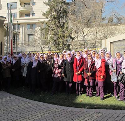 بازدید علمی دانش آموزان مدرسه راهنمایی پارس از مرکز علوم و ستاره شناسی تهران