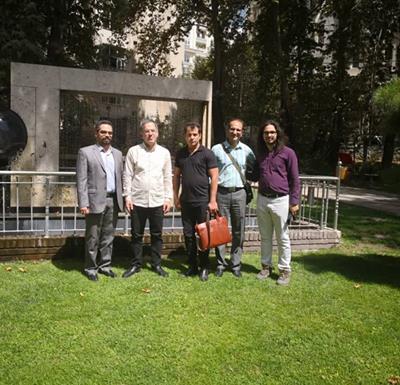بازدید مدیر و پرسنل آسمان نمای گنبد مینا از مرکز علوم و ستاره شناسی تهران